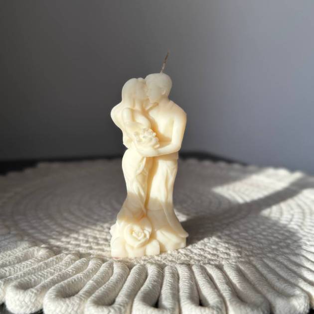 Świeca sojowa „Zakochana para”