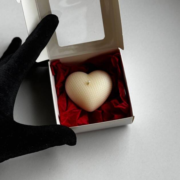 Świeca „Komplement”, biała