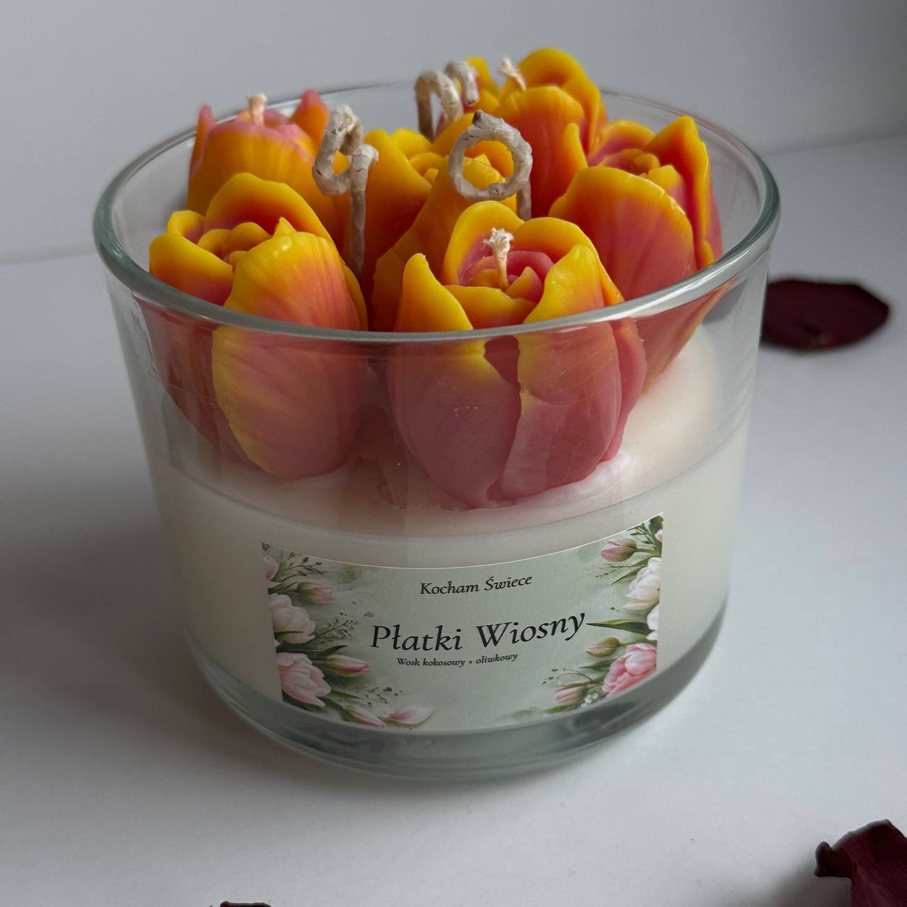 Świeca „Płatki Wiosny”