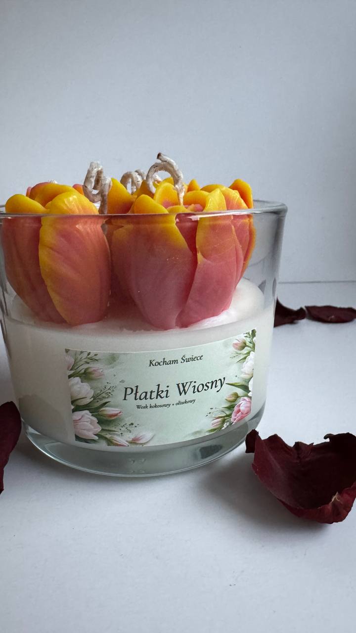 Świeca „Płatki Wiosny”