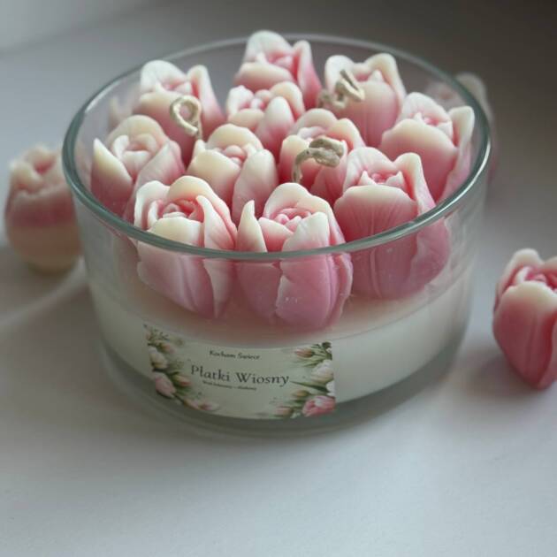 Świeca Płatki Wiosny, 1000 ml